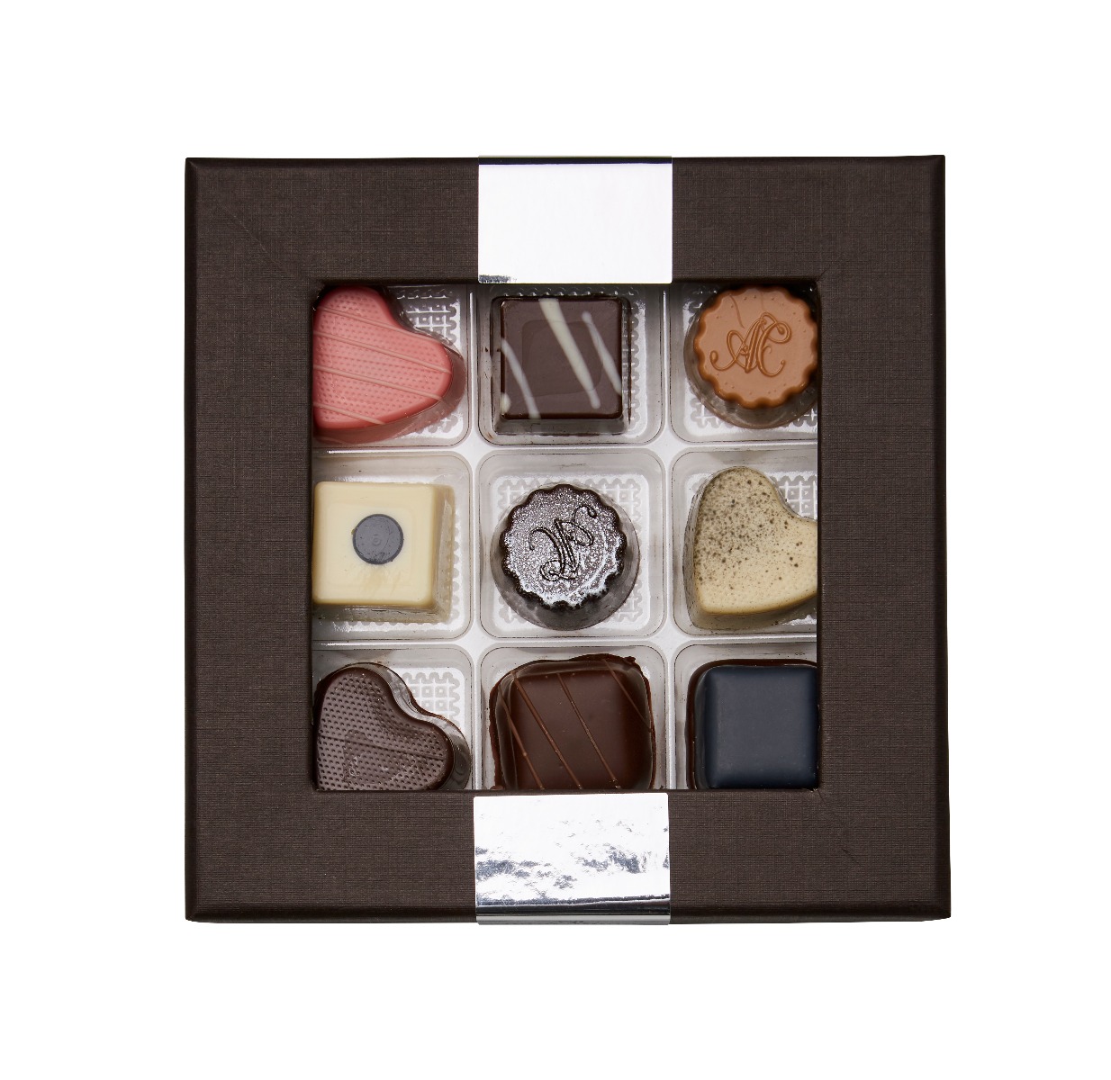 9 stk. chokolade mors dag 2019 Fritlagt
