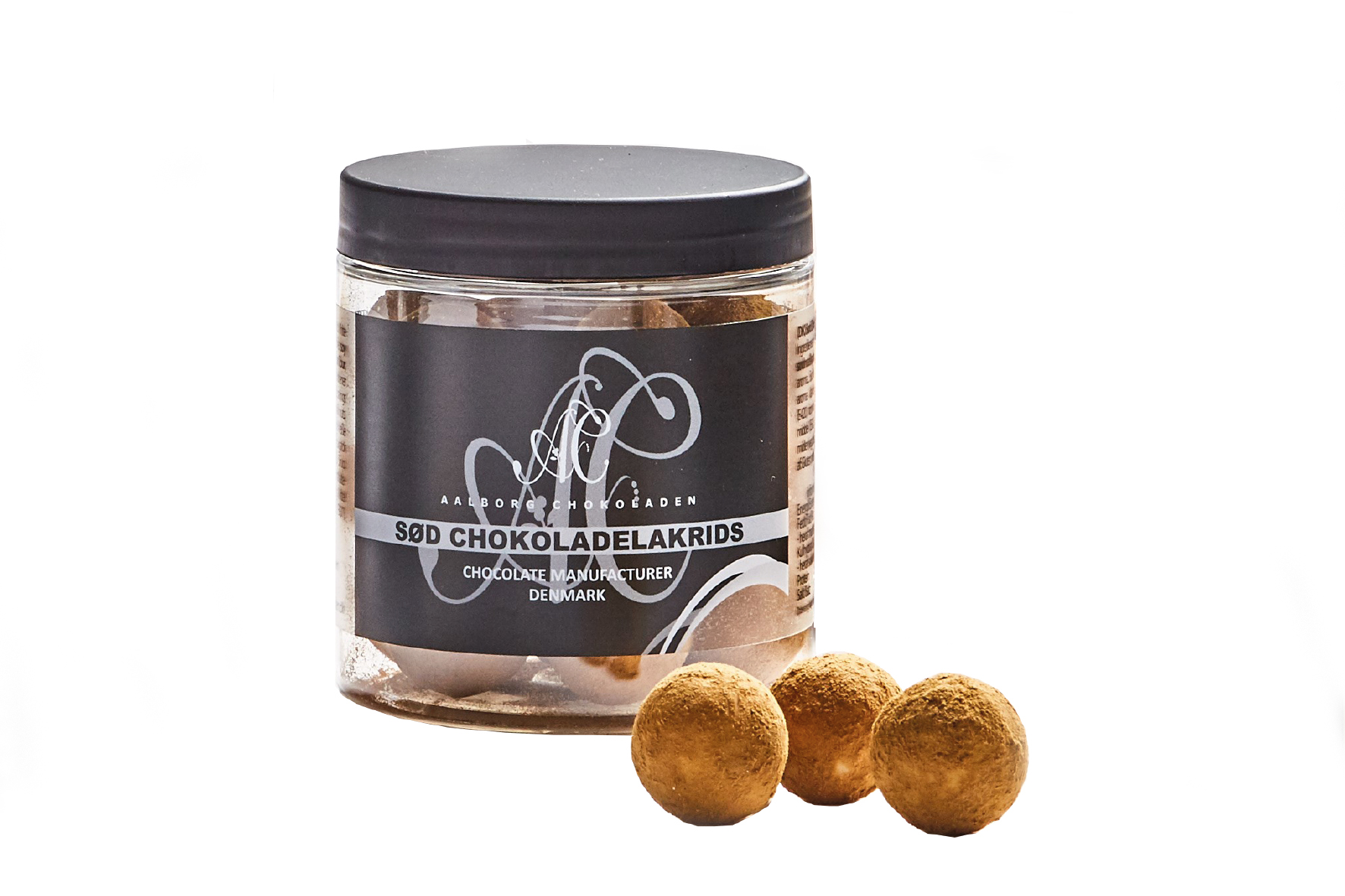 S d chokolade lakrids b tte og produkter i front