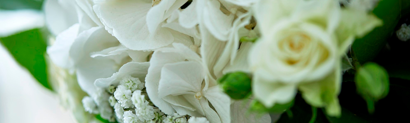 Blomster til guldbryllup