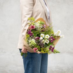 Vild blomsterbuket