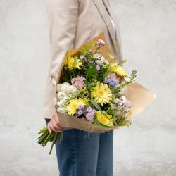 Pastel sommerbuket