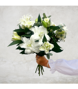 Dobbeltblomstrende liljebuket