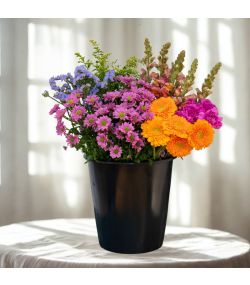 Multifarvet DIY-bundt med 30 stilke