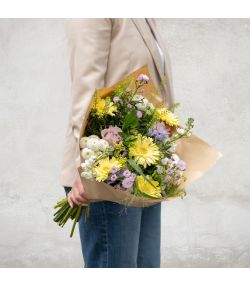 Pastel sommerbuket